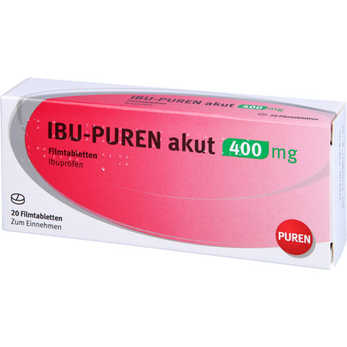 IBU-PUREN akut 400 mg Filmtabletten IBU-PUREN akut 400 mg Filmtabletten