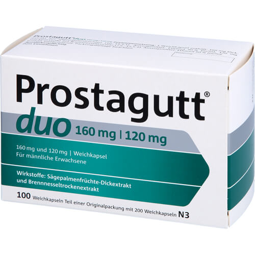PROSTAGUTT duo 160 mg/120 mg Weichkapseln PROSTAGUTT duo 160 mg/120 mg Weichkapseln