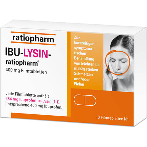 IBU-LYSIN-ratiopharm 400 mg Filmtabletten IBU-LYSIN-ratiopharm 400 mg Filmtabletten