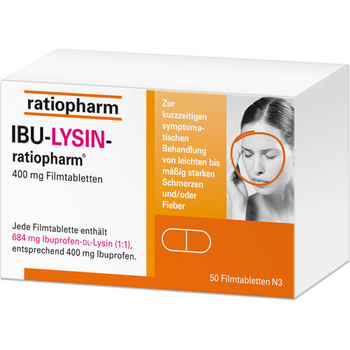 IBU-LYSIN-ratiopharm 400 mg Filmtabletten IBU-LYSIN-ratiopharm 400 mg Filmtabletten