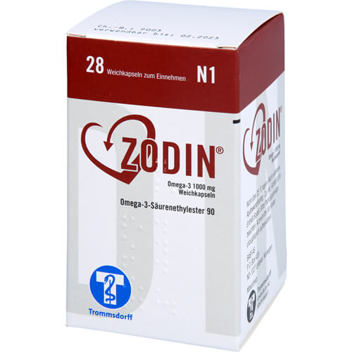 ZODIN Omega-3 1000 mg Weichkapseln ZODIN Omega-3 1000 mg Weichkapseln