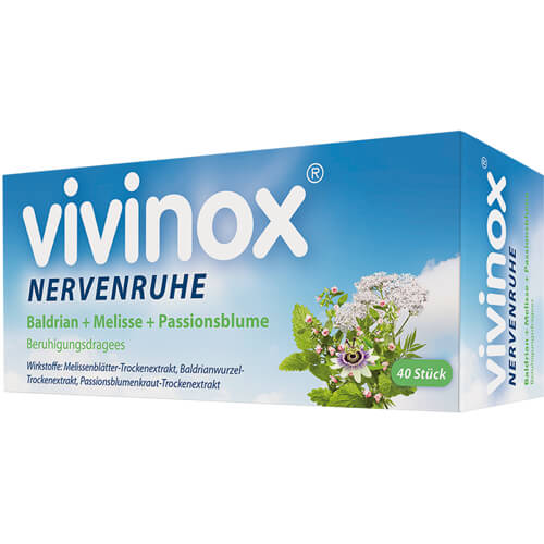 VIVINOX Nervenruhe Baldr.+Mel.+Passion.Beruh.Drag. VIVINOX Nervenruhe Baldr.+Mel.+Passion.Beruh.Drag.