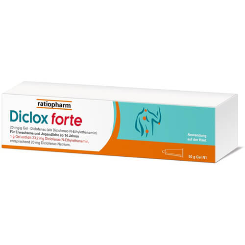 DICLOX forte 20 mg/g Gel DICLOX forte 20 mg/g Gel