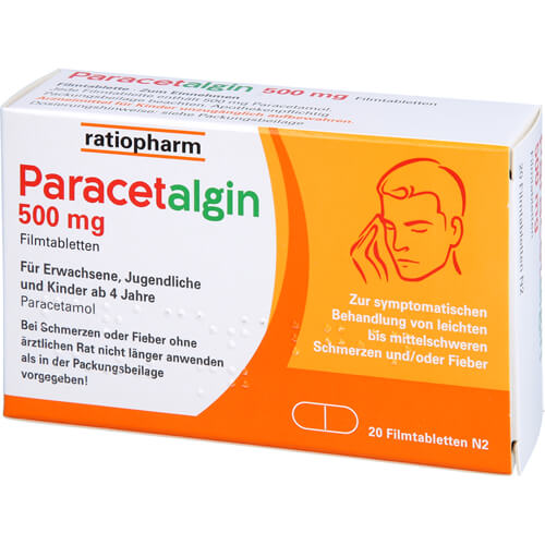 PARACETALGIN 500 mg Filmtabletten PARACETALGIN 500 mg Filmtabletten