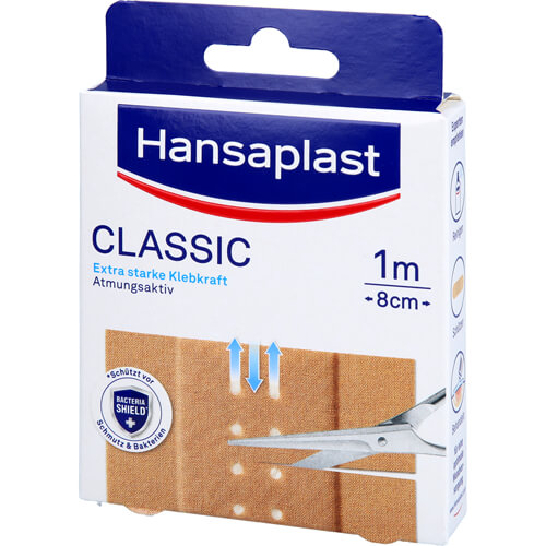 HANSAPLAST Classic Pflaster 8cm x1 m HANSAPLAST Classic Pflaster 8cm x1 m