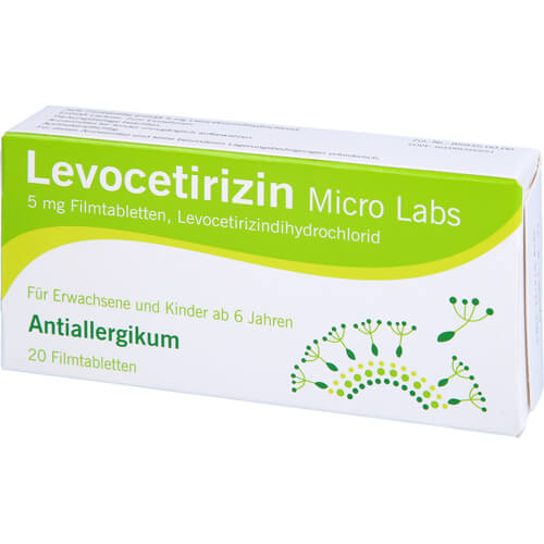 LEVOCETIRIZIN Micro Labs 5 mg Filmtabletten LEVOCETIRIZIN Micro Labs 5 mg Filmtabletten