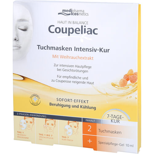 HAUT IN BALANCE Coupeliac Tuchmasken Intensiv-Kur HAUT IN BALANCE Coupeliac Tuchmasken Intensiv-Kur