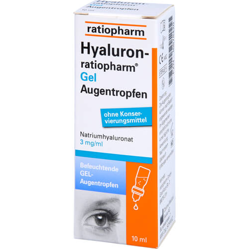 HYALURON-RATIOPHARM Gel Augentropfen HYALURON-RATIOPHARM Gel Augentropfen