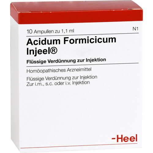 ACIDUM FORMICICUM INJEEL Ampullen ACIDUM FORMICICUM INJEEL Ampullen