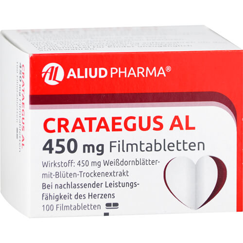 Crataegus AL 450 mg Filmtabletten bei nachlassender Herzleistung Crataegus AL 450 mg Filmtabletten bei nachlassender Herzleistung