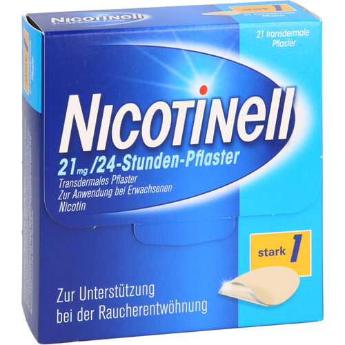 NICOTINELL 21 mg/24-Stunden-Pflaster 52,5mg NICOTINELL 21 mg/24-Stunden-Pflaster 52,5mg