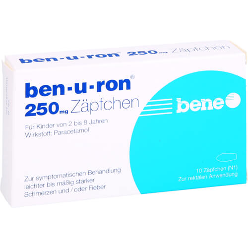 BEN-U-RON 250 mg Suppositorien BEN-U-RON 250 mg Suppositorien