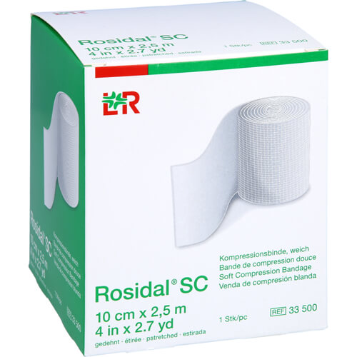 ROSIDAL SC Kompressionsbinde weich 10 cmx2,5 m ROSIDAL SC Kompressionsbinde weich 10 cmx2,5 m
