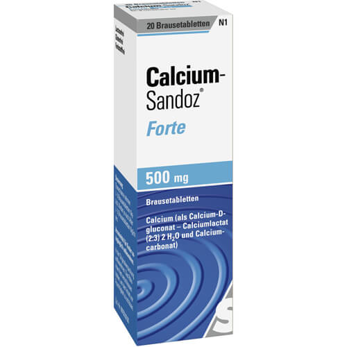 CALCIUM SANDOZ forte Brausetabletten CALCIUM SANDOZ forte Brausetabletten