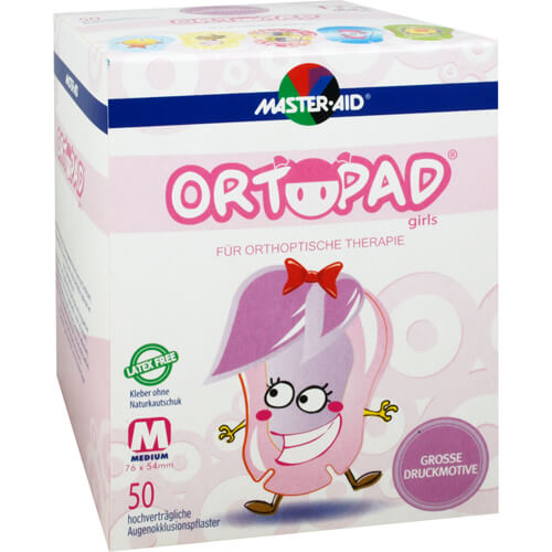 ORTOPAD for girls medium Augenokklusionspflaster ORTOPAD for girls medium Augenokklusionspflaster
