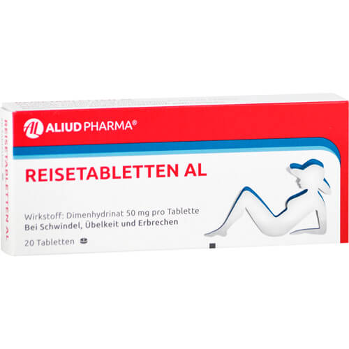 Reisetabletten AL bei Schwindel, Übelkeit und Erbrechen Reisetabletten AL bei Schwindel, Übelkeit und Erbrechen