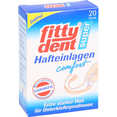 FITTYDENT super Haftkleber Einlagen FITTYDENT super Haftkleber Einlagen
