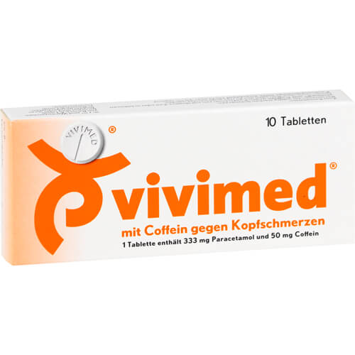 VIVIMED mit Coffein gegen Kopfschmerzen Tabletten VIVIMED mit Coffein gegen Kopfschmerzen Tabletten