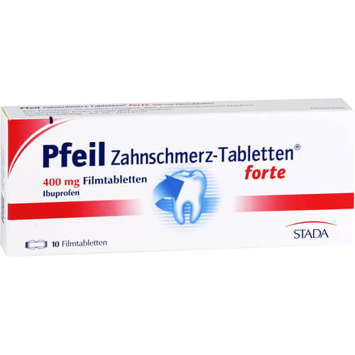 PFEIL Zahnschmerz-Tabletten forte Filmtabletten PFEIL Zahnschmerz-Tabletten forte Filmtabletten