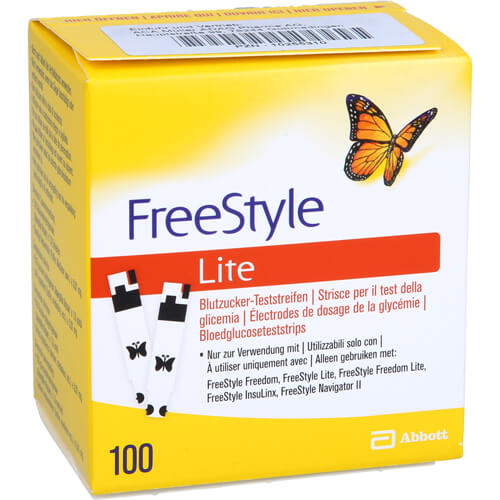 FREESTYLE Lite Teststreifen ohne Codieren FREESTYLE Lite Teststreifen ohne Codieren