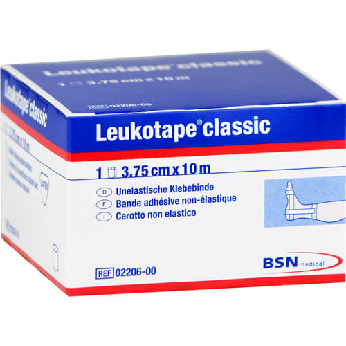 LEUKOTAPE Classic 3,75 cmx10 m weiß LEUKOTAPE Classic 3,75 cmx10 m weiß