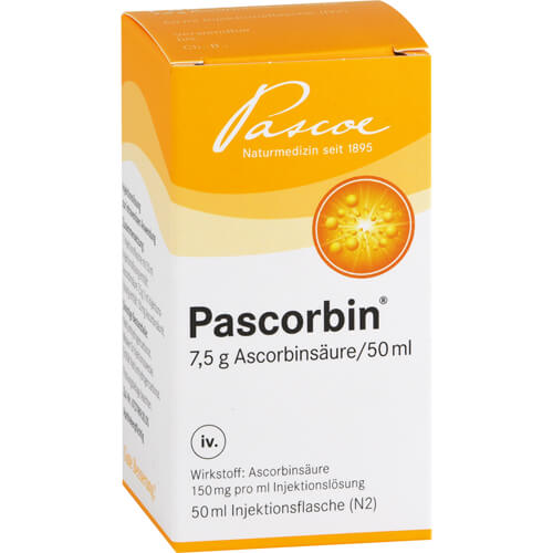 PASCORBIN Injektionslösung Injektionsflasche PASCORBIN Injektionslösung Injektionsflasche