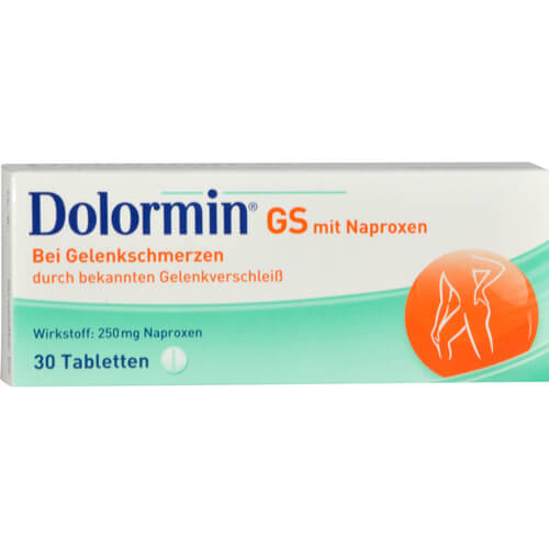 DOLORMIN GS mit Naproxen Tabletten DOLORMIN GS mit Naproxen Tabletten