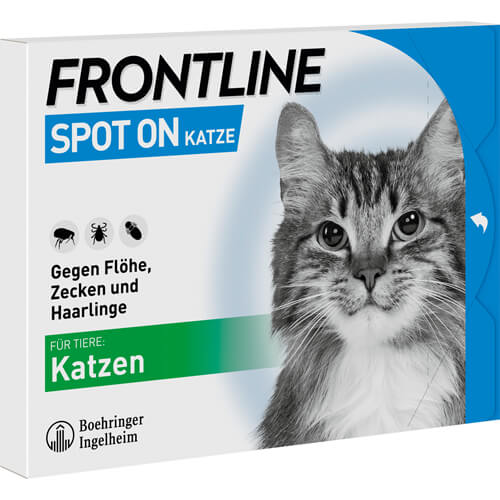 FRONTLINE® SPOT ON Katze gegen Zecken und Flöhe FRONTLINE® SPOT ON Katze gegen Zecken und Flöhe