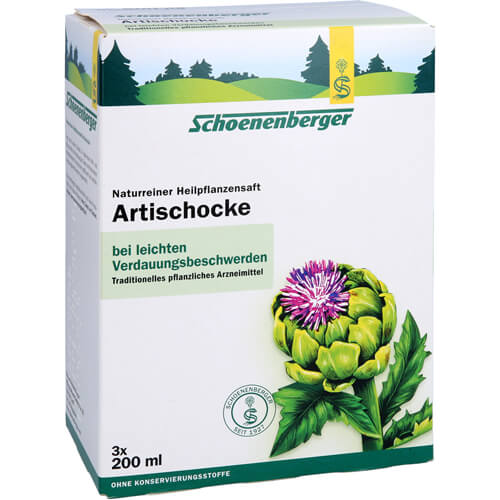 ARTISCHOCKENSAFT Schoenenberger ARTISCHOCKENSAFT Schoenenberger