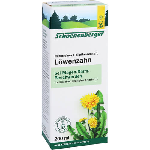 LÖWENZAHN SAFT Schoenenberger LÖWENZAHN SAFT Schoenenberger