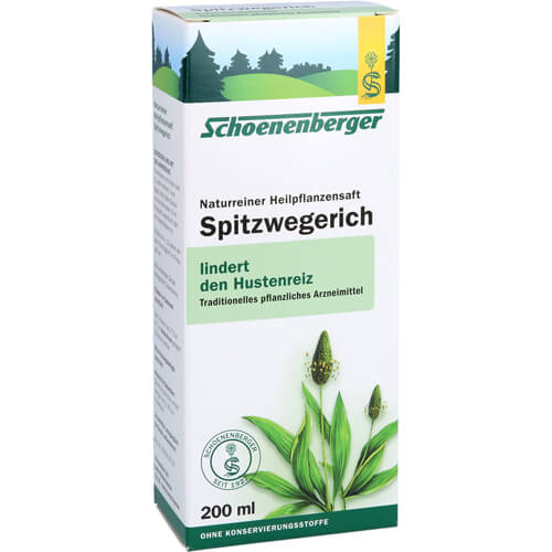 SPITZWEGERICHSAFT Schoenenberger SPITZWEGERICHSAFT Schoenenberger