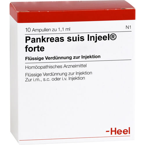 PANKREAS SUIS Injeel forte Ampullen PANKREAS SUIS Injeel forte Ampullen