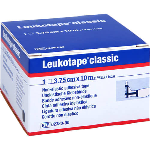 LEUKOTAPE Classic 3,75 cmx10 m schwarz LEUKOTAPE Classic 3,75 cmx10 m schwarz