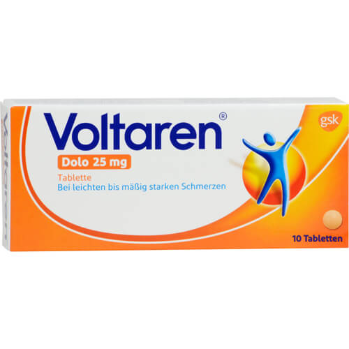 VOLTAREN Dolo 25 mg überzogene Tabletten VOLTAREN Dolo 25 mg überzogene Tabletten