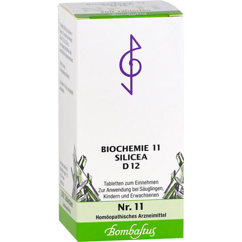 BIOCHEMIE 11 Silicea D 12 Tabletten BIOCHEMIE 11 Silicea D 12 Tabletten