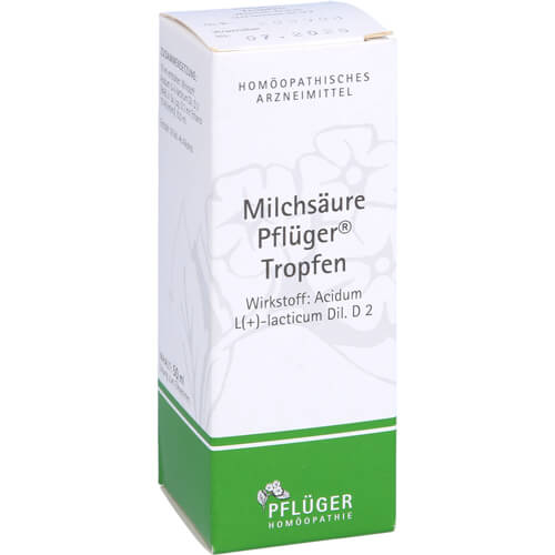 MILCHSÄURE Pflüger Tropfen MILCHSÄURE Pflüger Tropfen