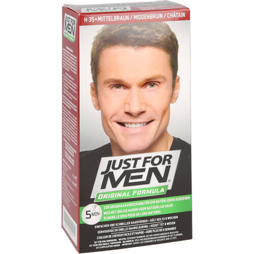 JUST for men Tönungsshampoo mittelbraun JUST for men Tönungsshampoo mittelbraun