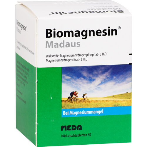 BIOMAGNESIN Madaus Lutschtabletten BIOMAGNESIN Madaus Lutschtabletten