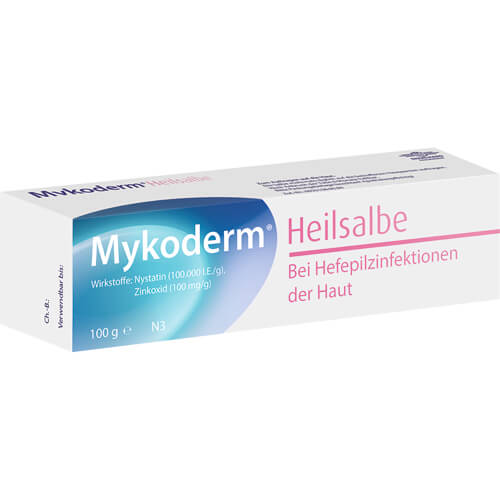 MYKODERM Heilsalbe Nystatin u.Zinkoxid MYKODERM Heilsalbe Nystatin u.Zinkoxid