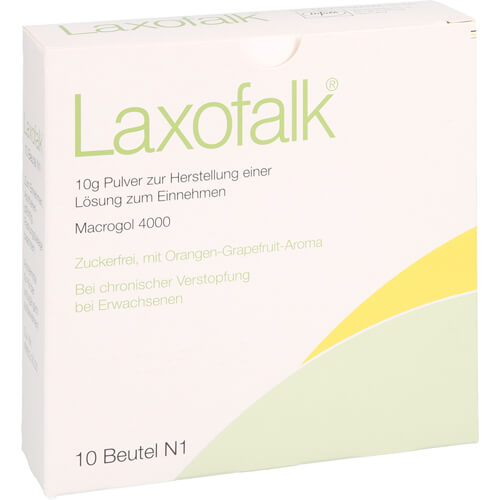 LAXOFALK 10 g Plv.z.Herst.e.Lsg.z.Einnehmen Beutel LAXOFALK 10 g Plv.z.Herst.e.Lsg.z.Einnehmen Beutel
