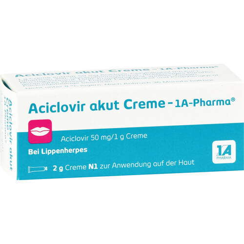 ACICLOVIR akut Creme-1A Pharma ACICLOVIR akut Creme-1A Pharma