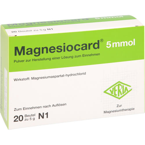 MAGNESIOCARD 5 mmol Plv.z.Her.e.Lsg.z.Einnehmen MAGNESIOCARD 5 mmol Plv.z.Her.e.Lsg.z.Einnehmen
