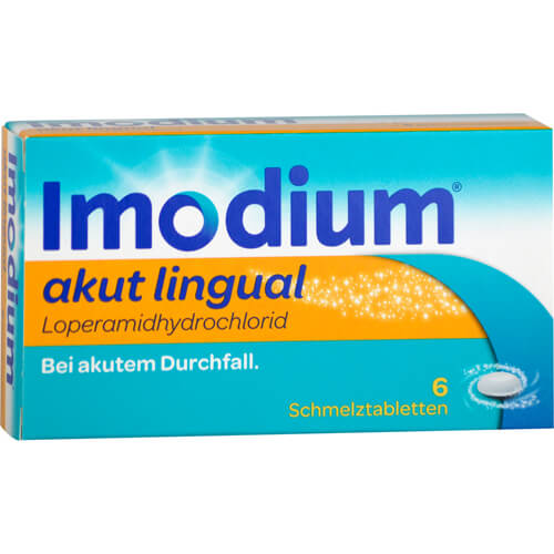 IMODIUM akut lingual Schmelztabletten IMODIUM akut lingual Schmelztabletten
