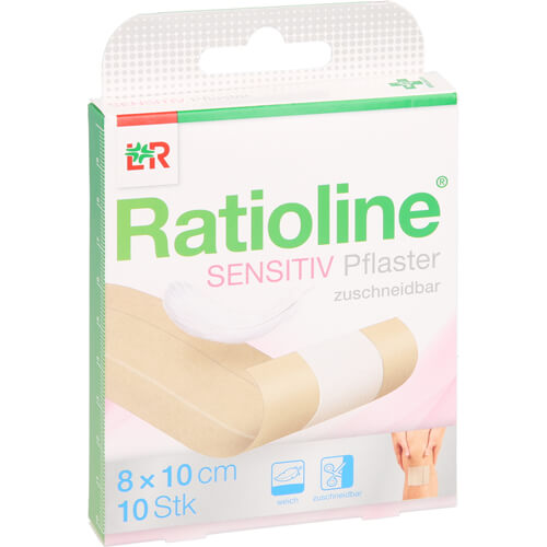 RATIOLINE sensitive Wundschnellverband 8 cmx1 m RATIOLINE sensitive Wundschnellverband 8 cmx1 m