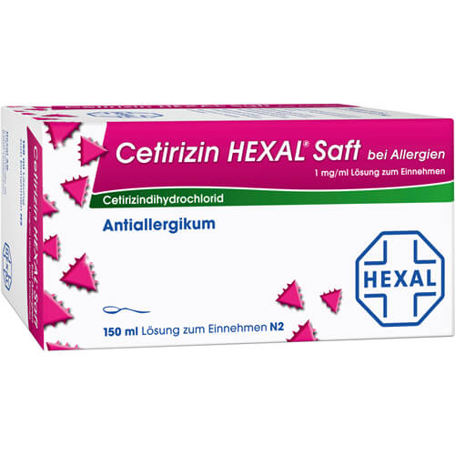 CETIRIZIN HEXAL Saft bei Allergien CETIRIZIN HEXAL Saft bei Allergien