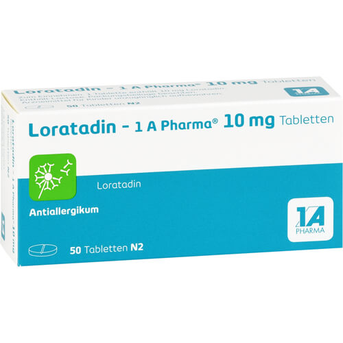 LORATADIN-1A Pharma Tabletten LORATADIN-1A Pharma Tabletten