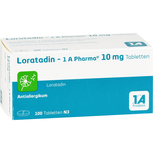 LORATADIN-1A Pharma Tabletten LORATADIN-1A Pharma Tabletten