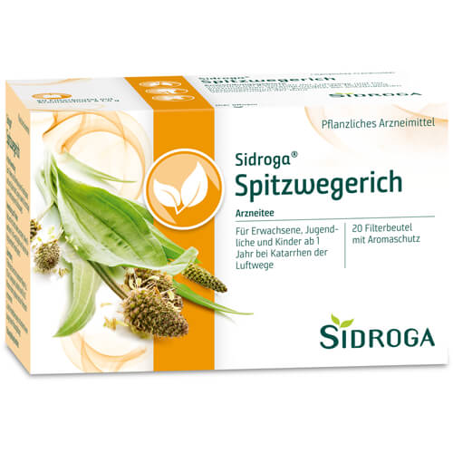 SIDROGA Spitzwegerich Tee Filterbeutel SIDROGA Spitzwegerich Tee Filterbeutel