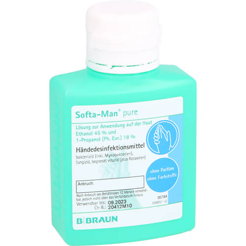 SOFTA MAN pure Händedesinfektionsmittel SOFTA MAN pure Händedesinfektionsmittel