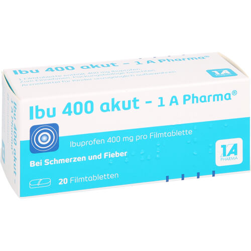 IBU 400 akut-1A Pharma Filmtabletten IBU 400 akut-1A Pharma Filmtabletten